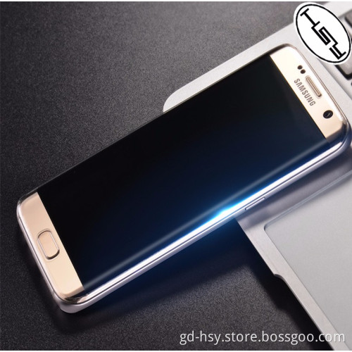 HUYSHE 2016 Hot Selling Models Premium 3d Full Curved 9h Tempered Glass Color For Samsung Galaxy S7 Edge
